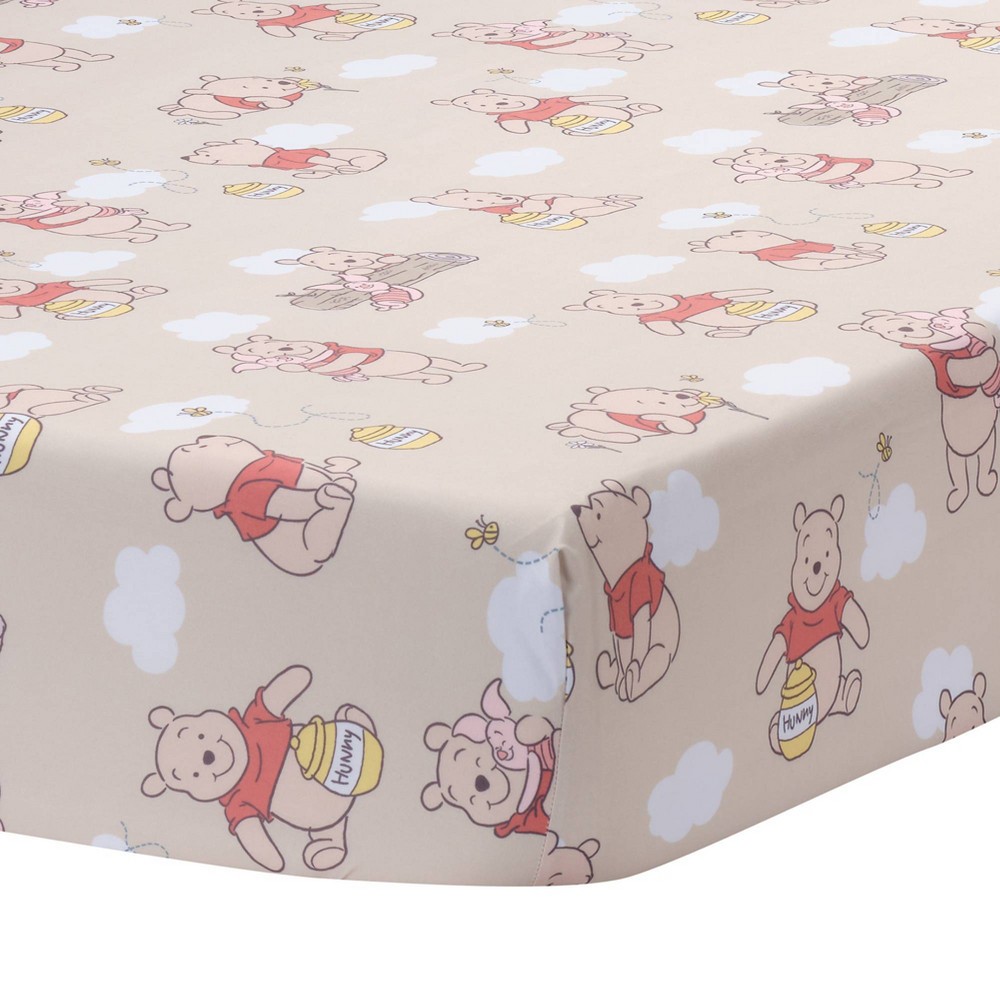 Photos - Bed Linen Bedtime Originals Disney Baby Winnie The Pooh and Friends Fitted Crib/Toddler Sheet