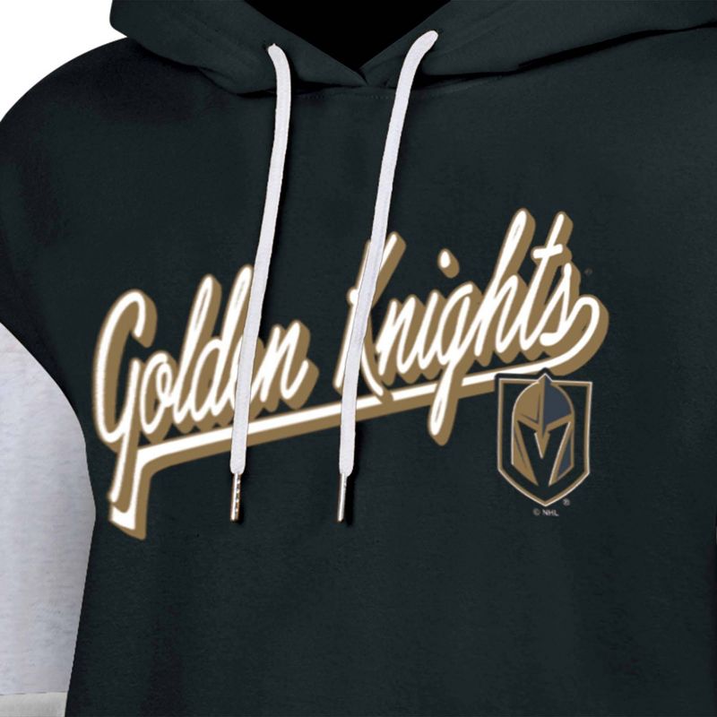 NHL Vegas Golden Knights Women&#39;s Fleece Hooded Sweatshirt, 3 of 4