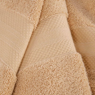 Hazelnut Turkish Cotton Plush Towel Set
