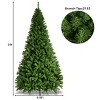 Costway 6FT/7.5FT/9FT PVC Christmas Tree Hinged Solid Metal Legs - 4 of 4