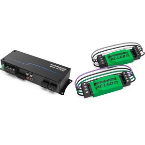 AudioControl ACM-4.300 4 Channel Micro Amplifier with 1 Pair AudioControl AC-LGD 20 Load generating device - 1 of 4