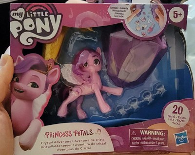 My Little Pony: A New Generation Mega Movie Friends Princess Petals -  8-Inch Pink Pony Figure with Comb, Toy for Kids Ages 3 and Up : :  Toys