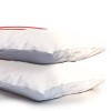 Deny Designs King April Lane Art Block Red Monogram F Microfiber Printed Pillow Sham - 3 of 3