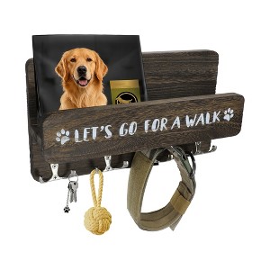 Unique Bargains Dog Leash Holder for Wall 1 Pc - 1 of 4