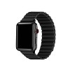 Posh Tech Kinsley Magnetic Silicone Band for Apple Watch - Black - 2 of 3