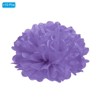 Unique Bargains Decorative Reusable Party Wedding Tissue Pom Poms Flowers 10 Pcs - 3 of 4