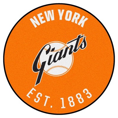 MLB San Francisco Giants 27"x27" 1947 Retro Collection Roundel Rug