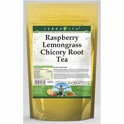 TerraVita Raspberry Lemongrass Chicory Root Tea (50 tea bags, ZIN: 560891, 1-Pack)
