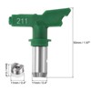 Unique Bargains 304 Stainless Steel Reversible Airless Sprayer Paint Nozzles 2 Pcs - 3 of 4
