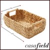 Casafield Water Hyacinth Seagrass Oval Storage Basket Sets with Wooden Handles, Woven Nesting Bin Organizers - 4 of 4