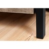 South Shore Munich 6 Drawer Double Dresser Weathered Oak/Matte Black: Laminated Particle Board, Anti-Tip Hardware - 3 of 4