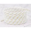 INSPIRE CHIC Glitter Diagonal Stripes Flat Shoelaces 1 Pair - 3 of 4