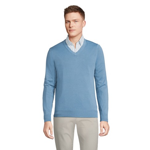 Classic Cotton V-Neck Sweater