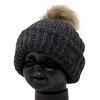 Arctic Gear Infant Acrylic Ribbed Cuff Winter Hat with Pom - image 3 of 3