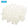 Unique Bargains Beautiful Designer DIY Jewelry Making Faux Pearl Pendants 150 Pcs Silver Beige 0.47" - 3 of 4