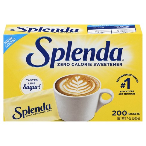 Splenda Zero Calorie Sweetener Packets - 7oz/200pk - image 1 of 4