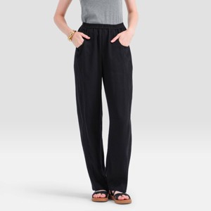 Pantalones de Pierna Recta con Cintura Elástica para Mujer - Universal Thread™