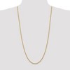 Black Bow Jewelry 2.75mm 14k Yellow Gold, Diamond Cut Solid Rope Chain Necklace - 2 of 4