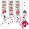 MasterPieces Officially Licensed NCAA Indiana Hoosiers Playing Cards - 54 Card Deck for Adults - 3 of 4