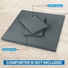 Utopia Deals King Comforters All Season Duvet Insert Gray - 3 of 4
