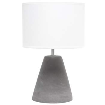 Pinnacle Concrete Table Lamp with Shade - Simple Designs