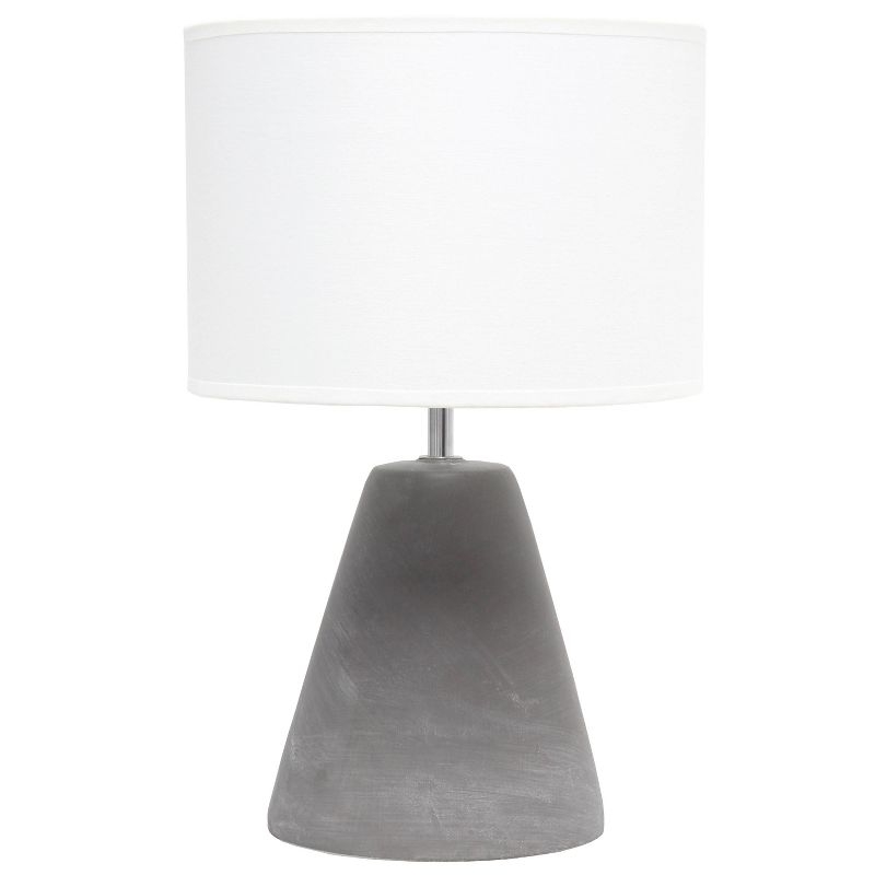 Pinnacle Concrete Table Lamp with Shade - Simple Designs, 1 of 7