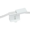 Novelty Lights White Snap-On Vampire Plug SPT-2 for C9/C7 Socket or Zip Cord Wire - 4 of 4