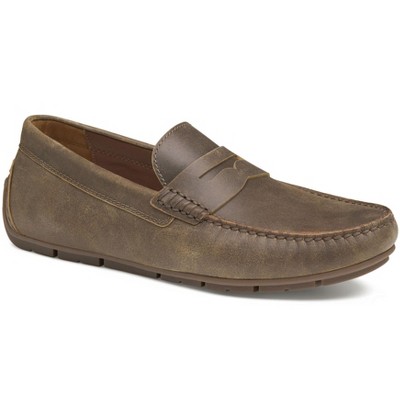Johnston & Murphy Baldwin Driver Penny Slip-On  Dress Casual Loafer