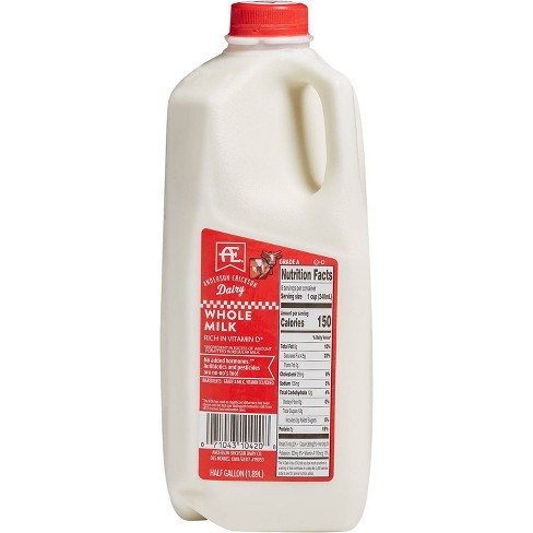 Anderson Erickson Whole Milk - 0.5gal : Target