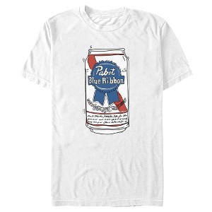Men's Pabst Beer Can T-Shirt - 1 of 4