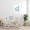 Stupell Industries Glam Fashion Cosmetics Soft Roses Blue Bookstack Black Framed Giclee Art - 2 of 4