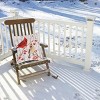 C&F Home 18" x 18" Paired Winter Cardinals in Woods Premium Indoor/Outdoor Christmas Accent Throw Pillow - 2 of 4