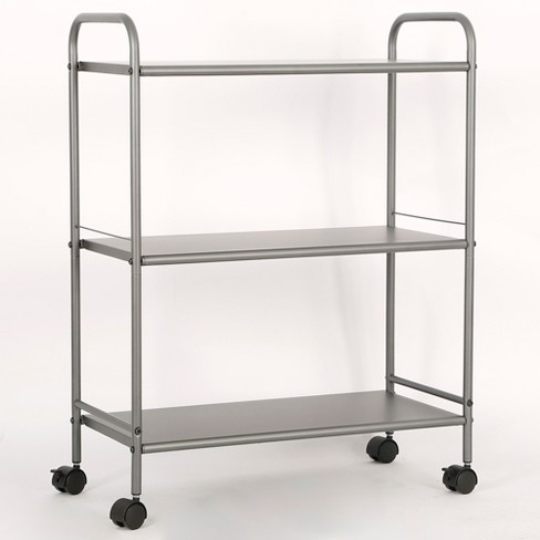 3 Tier Carts & Accessories - 3 Shelf Carts for Kitchen, Bathroom, Office &  More