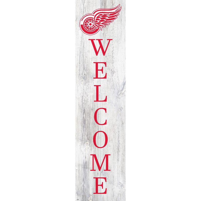 NHL Detroit Red Wings 48&#34; Welcome Leaner, 1 of 4