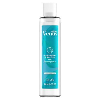 Venus for Facial Hair & Skin Care Dermaplaning Preparation Cleansing Primer - Unscented - 6.7 fl oz
