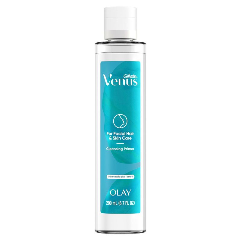Venus for Facial Hair &#38; Skin Care Dermaplaning Preparation Cleansing Primer - Unscented - 6.7 fl oz, 1 of 12