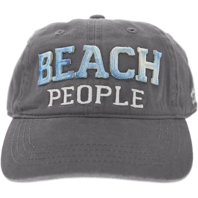 Pavilion Gift Company - Beach - Dark Gray Adjustable Hat - Hats