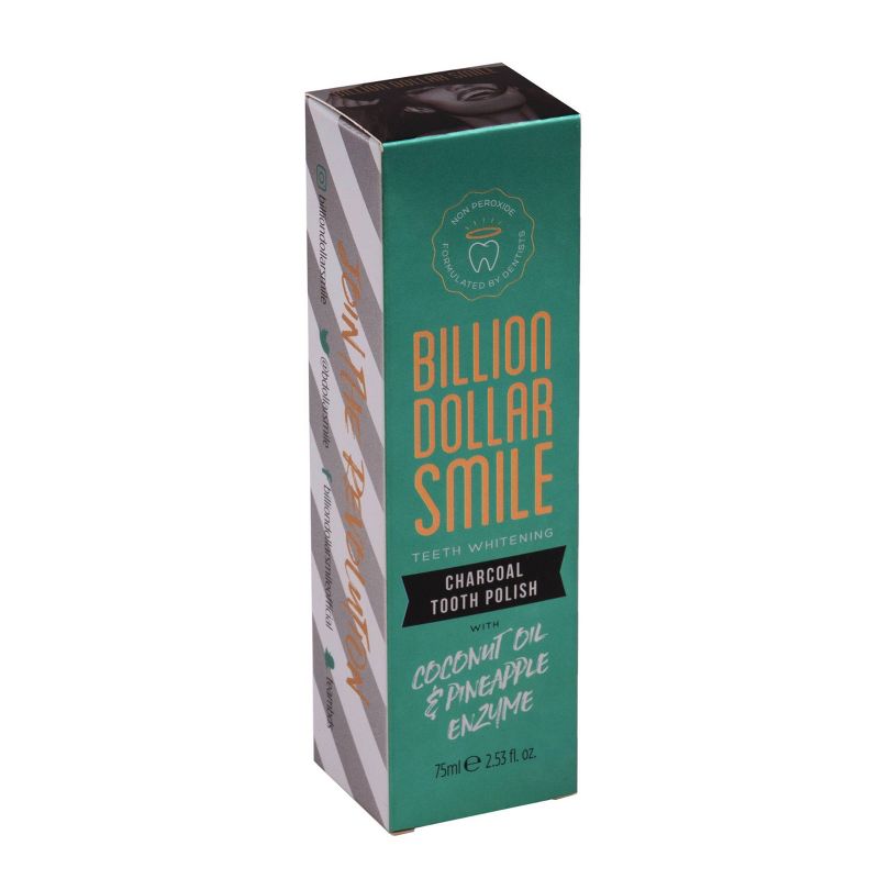 Billion Dollar Smile Charcoal Tooth Polish - 2.53 fl oz, 5 of 20