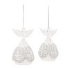 Beaded Glass Angel Ornament (Set of 4) - 2 of 4