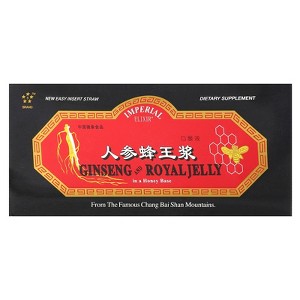 Imperial Elixir Ginseng and Royal Jelly, 30 Bottles, 0.34 fl oz (10 ml) Each - 1 of 4