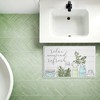 Stupell Industries Relax Unwind Refresh Botanicals Printed Plush Bath Mat And Bath Rug, Design By Kim Allen, 18"X30" - 3 of 4