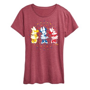 Women's - Disney - Mickey & Friends Short Sleeve Graphic T-Shirt - 1 of 4