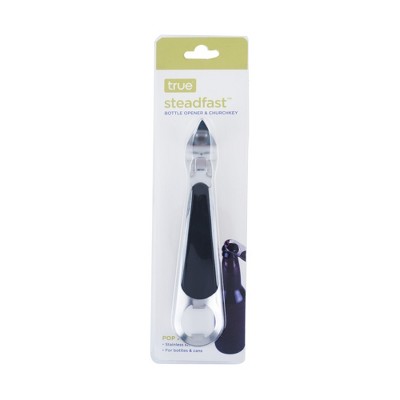 Durable Stainless Steel Bottle Opener with Non-Slip Grip