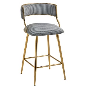 Dexmalle Set of 2 26''Counter Height Bar Stools with Back - 1 of 4