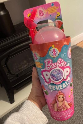 Barbie Pop Reveal Fruit Series Watermelon Crush Doll, 8 Surprises Include  Pet, Slime, Scent & Color Change : Target