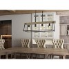Cal Lighting Lockport Hang Forged  Metal/Wood Island Chandelier (Edison Bulbs Not included) - 3 of 3