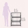 18" Premium Steel Bed Frame and Platform Bed Black - Mellow - 4 of 4