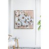 Gulches 36" Square Framed Flower Canvas Print - Elegant Home Decor for Any Room - 2 of 4