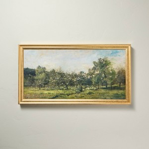 16"x30" Panoramic Landscape Framed Wall Art - Hearth & Hand™ with Magnolia - 1 of 3