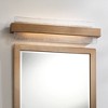 Possini Euro Design Possini Euro Cascadia 23 1/2" Wide Brass and Glass LED Bath Light - 2 of 4